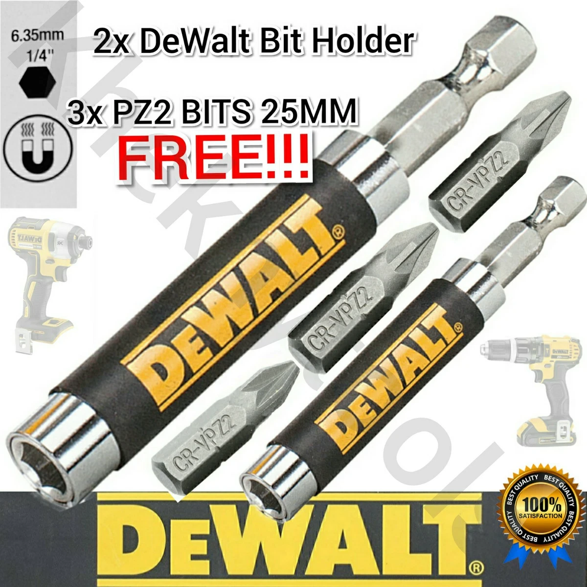 Dewalt screwdriver bit holder deals