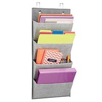 4 Pockets Home Office Organizer Over Door Hanger File Folder Storage Wall Mount 4 Pockets Home Office Organizer Over Door Hanger File Folder Storage Wall Mount