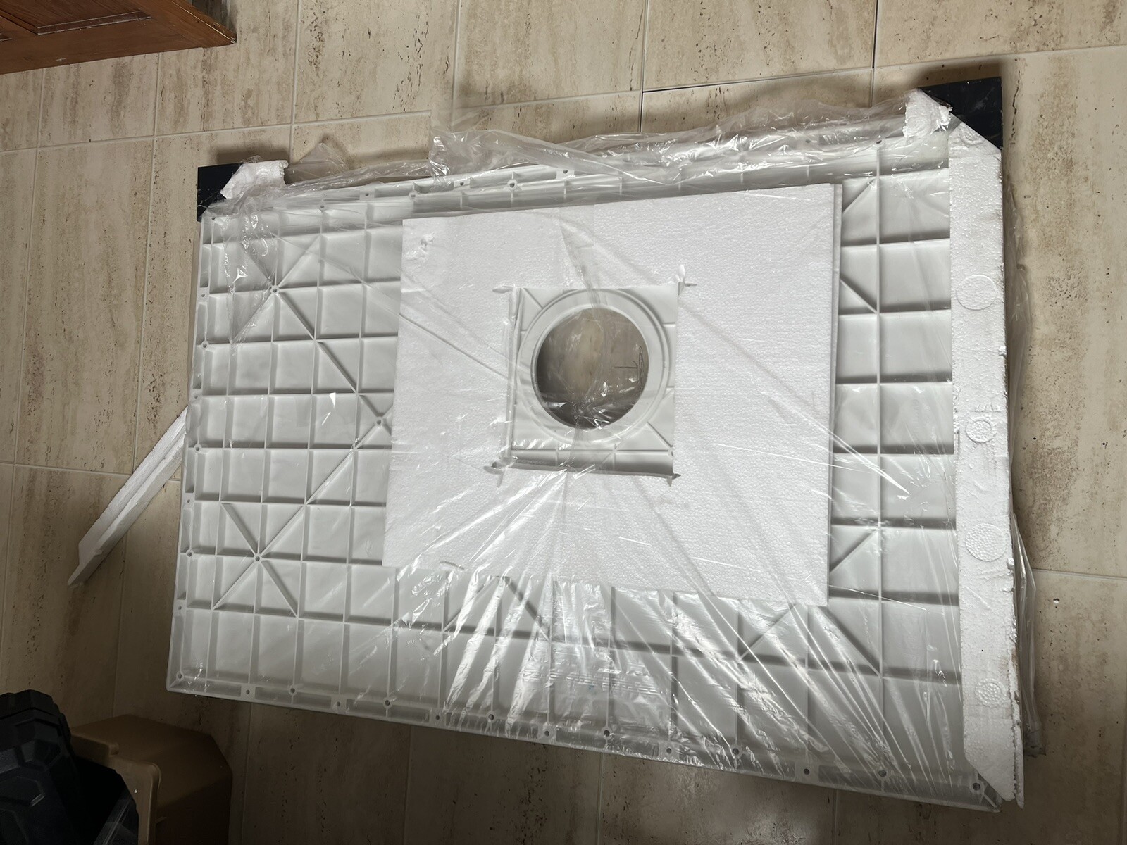 AKW Acrylic Former For Tiling Walk In Shower Base For Wet Room eBay