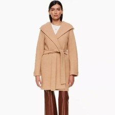Wilfred Acre Robe Image Belted Merino Wool Robe Jacket