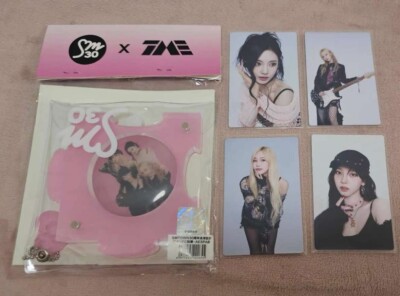 AESPA SMTOWN 30th ANNIVERSARY TME POP UP GOODS NFC BADGE +