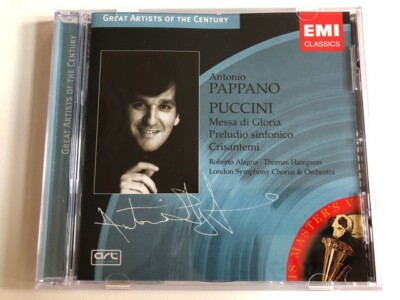 Puccini - Messa di Gloria Roberto Alagna CD Thomas Hampson