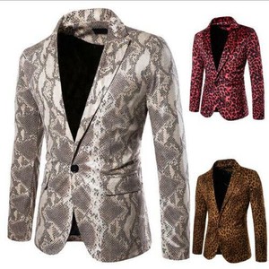 snakeskin blazer men