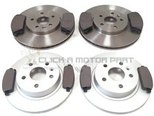 SET DISCHI E PASTIGLIE FRENO ANTERIORI E POSTERIORI CHEVROLET TRAX 1.4 1.6 1.7 2013-2015 NUOVI