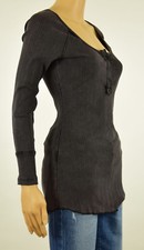 Haut Thermique Free People Vert Texturé Manches Longues Taille S - Neuf Avec étiquettes