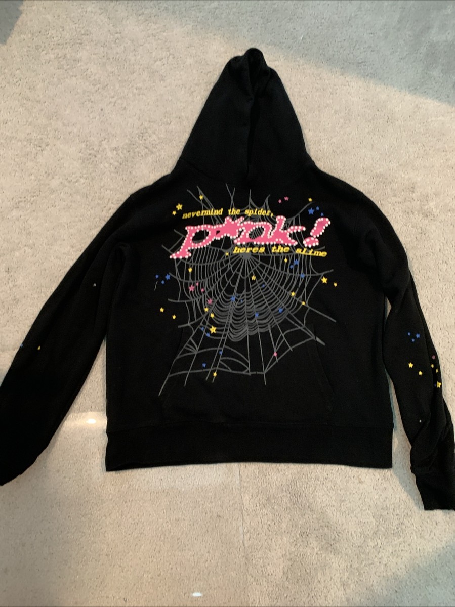 REAL Black Goated Spider Hoodie Used Only Once :Size Men's Medium