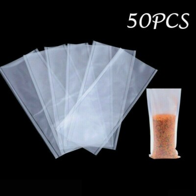 50x Bait Bag PVA Mesh Lure Water Soluble Sack Carp Fishing Tackle Durable Pouch