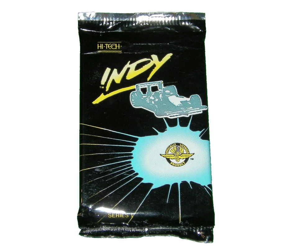 PACK OF 1993 HI TECH INDY 500 SERIES 1 TRADING CARDS OFFICIALLY LICENSED NIP - Image 2 of 3