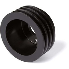 Big Block Chevy Crankshaft Pulley 3v Long Water Pump 396 427 454 Lwp Bbc Black