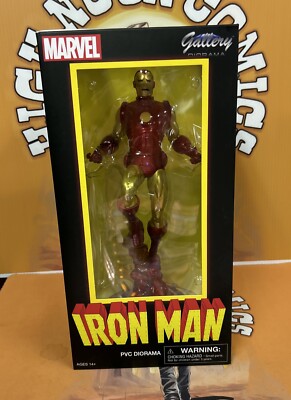 MARVEL GALLERY IRON MAN PVC STATUE MINT IN BOX