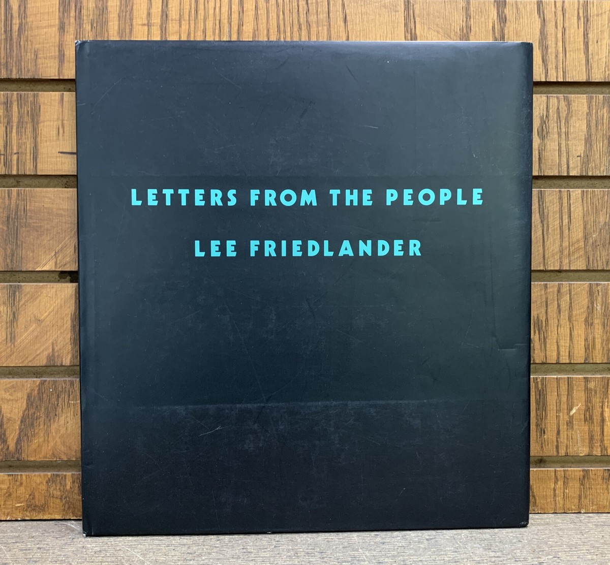 Letters from the People by Lee Friedlander SIGNED photography book