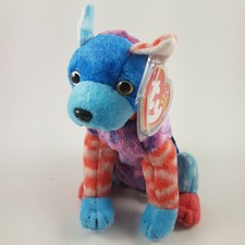 Ty Beanie Babies Dog Hodge-Podge RETIRED -- MINT TAG Protected Multi Color puppy