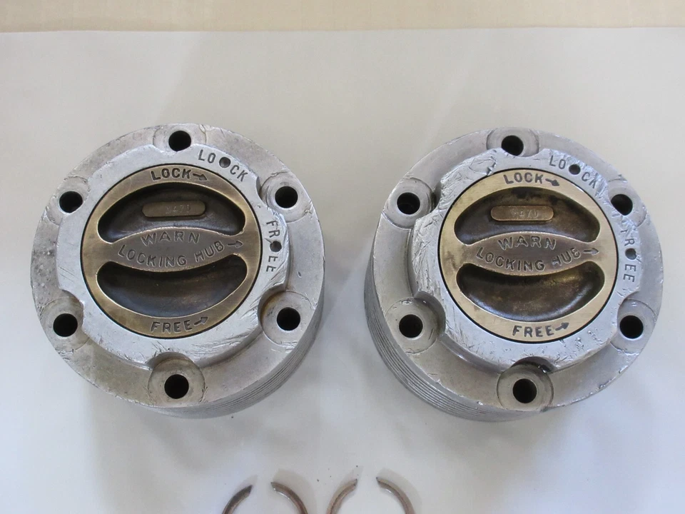 Buje de bloqueo Warn M47D 6 estrías FJ40 FJ43 FJ45 BJ40 BJ43 FJ55 Toyota Land Cruiser Foto 3 de 4