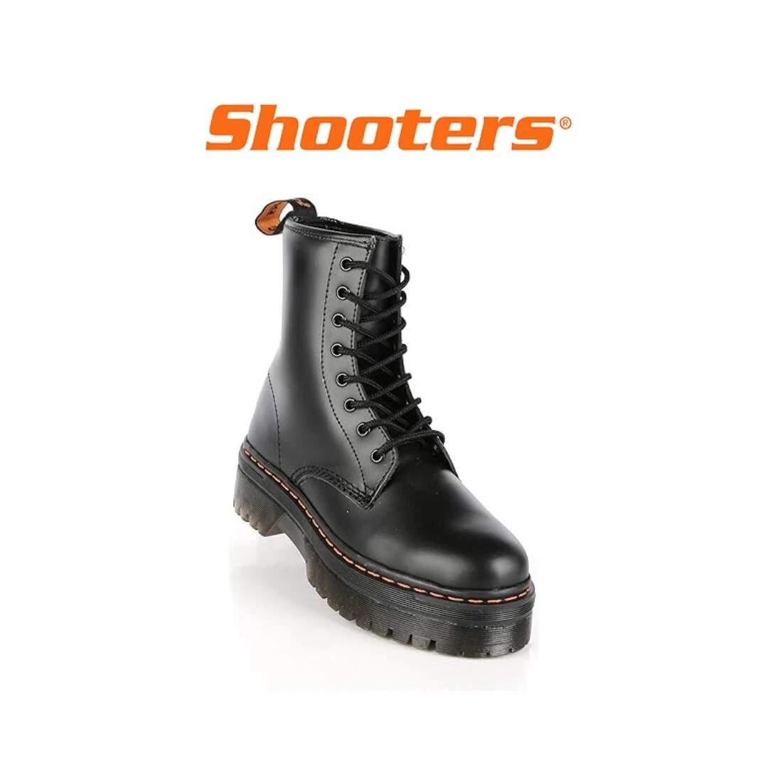 Stivali Platform Donna IF Fashion – Anfibi Combat Boots In Pelle Sintetica (YL273)