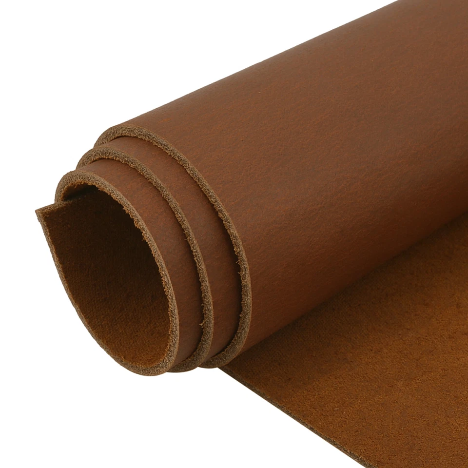 HANDMADE Cowhide Leather Sheets for Crafts Full Grain Leather Fabric Craft 2MM 3MM 4MM