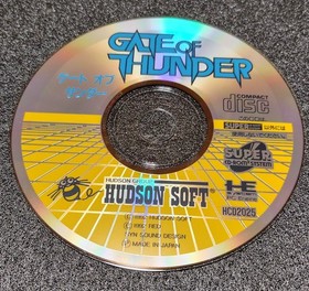GATE OF THUNDER PC Engine SCD Japan Import Free shipping FedEx DHL Tested