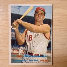 1957 Topps - Ted Kluszewski #165