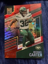 2023 Donruss Elite #56 Michael Carter Red Aspirations Foil 239/275 Card