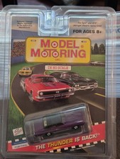 Model Motoring Purple 69 PONTIAC CONVERTIBLE GTO SLOT CAR TJET CHASSIS NEW VTG