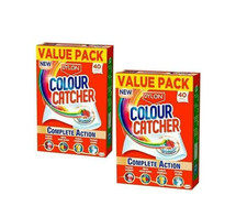 Image of Dylon Colour Catcher Complete Action Laundry Sheets – 2 x 40 sheets