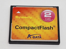 1 Pcs 2gb A DATA CompactFlash Memory Card for NIKON CANON CF