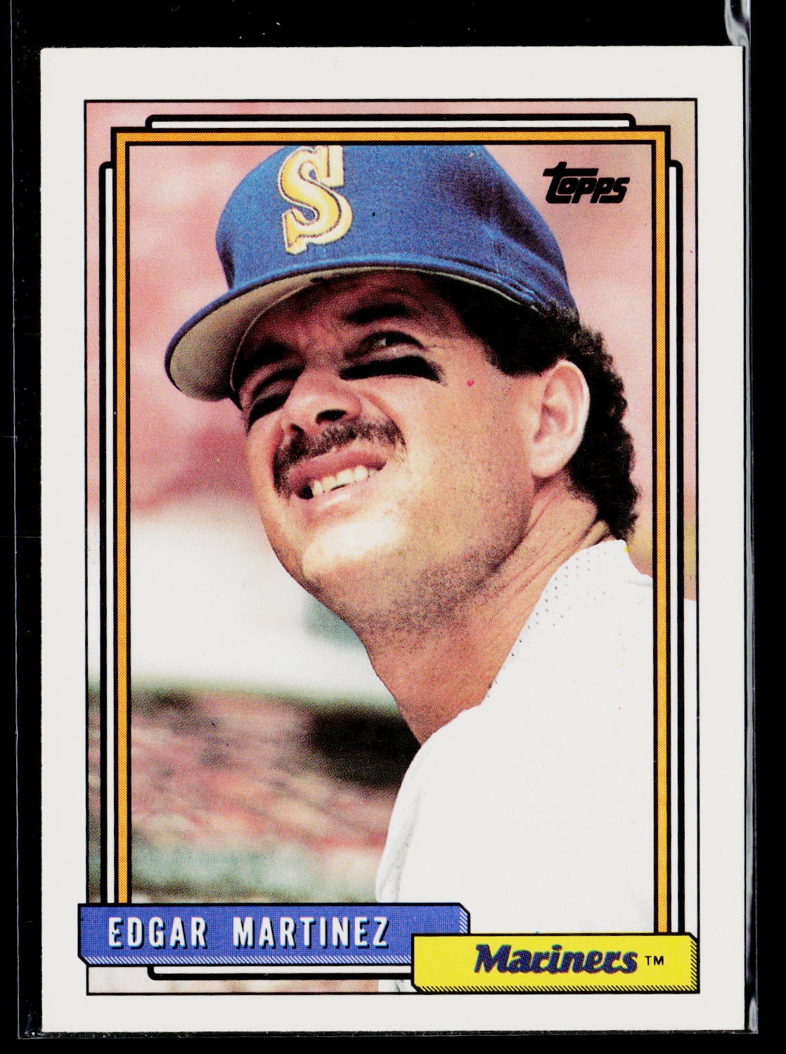 Edgar Martinez - 1992 Topps #553 - Seattle Mariners