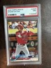 Shohei Ohtani 2018 Topps Update Rookie Debut Batting #US285 RC PSA 9 Mint MVP!