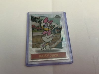 2026 Topps Disney Neon Chrome Daisy Duck Shorts Short Print #MSSP-14