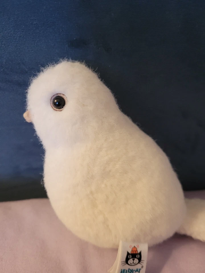 VGUC Jellycat Birdling Dove, Retired - Image 3 of 4