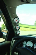 Autometer 17213 A-pillar With Gauge Pod Triple 2-116