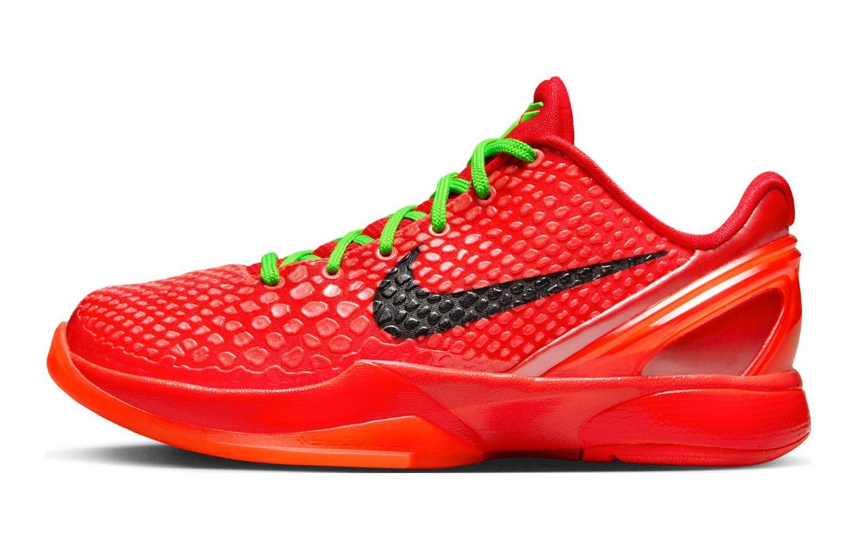 Size 4 (GS) - Nike Zoom Kobe VI Protro Low Reverse Grinch for sale