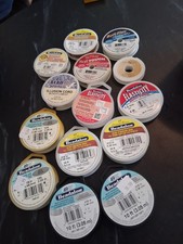 Lot Of New & Used Bead Wire & Cord For Jewelry Making