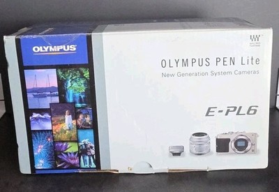 Olympus Pen E-PL6 16MP Camera w/14-42mm Lens 