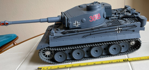 German Tiger I Tank - Heng Long 3818-1 - 1/16 - Smoking Function w/working gun