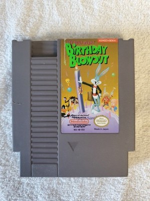 The Bugs Bunny Birthday Blowout Nintendo NES Game 1990 Tested