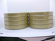 Eight- 400ft 16mm Metal Film CANS - new