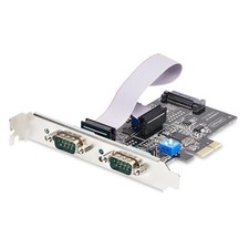 Image of StarTech 2-Port Serial PCIe Card Dual-Port PCI Express to RS232/RS422/RS485 (...