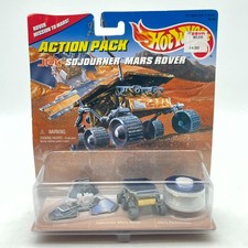 Vintage Hot Wheels JPL Sojourner Mars Rover Action Pack Space Play Set 16145