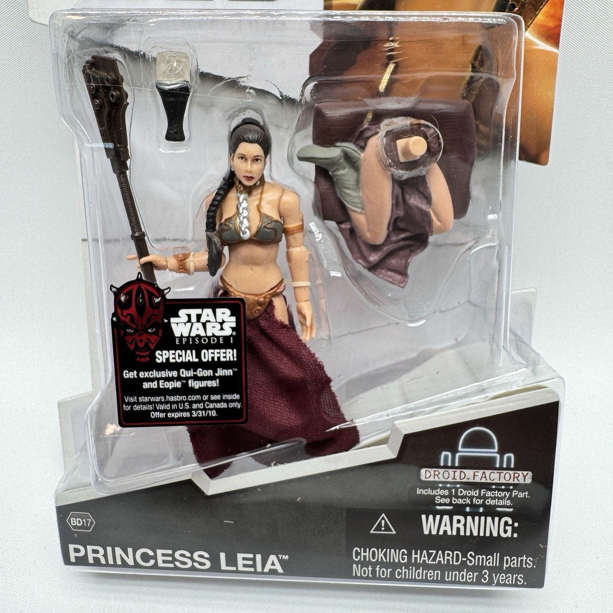 Star Wars the Legacy Collection Princess Leia Slave BD17 Near Mint