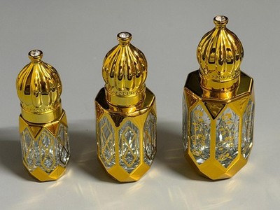 Damen Oud Attar Musk 90+ Premium Parfümöl Alkoholfrei Duft Design Flakon