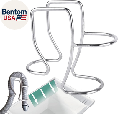 #ad Adjustable Washing Machine Washer Drain Hose Holder Hook Laundry Tub Hose Guide $23.86