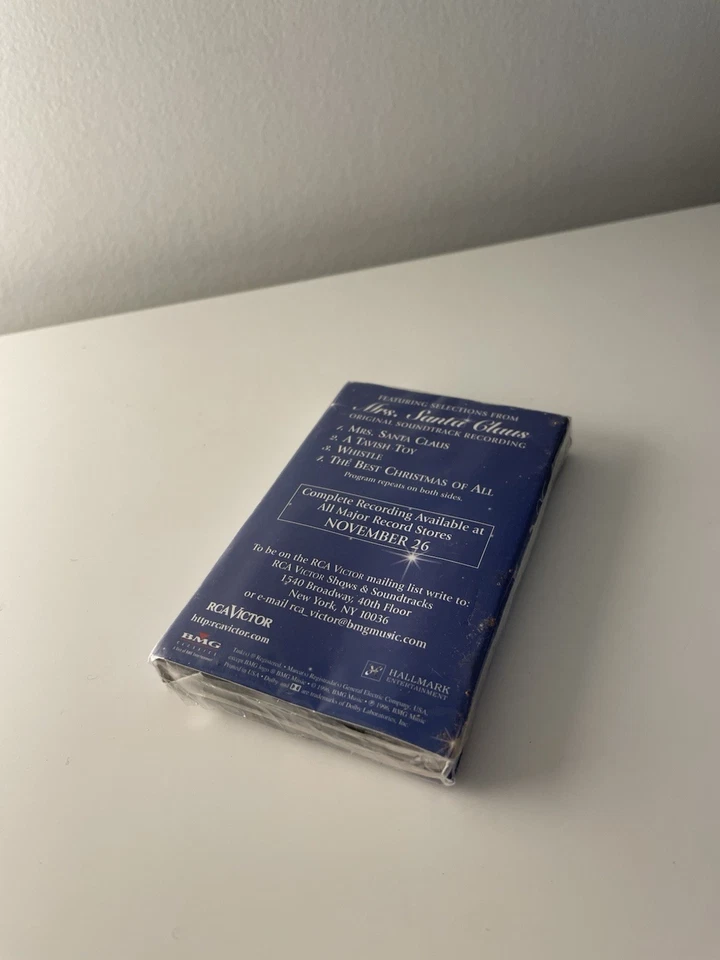 Angela Lansbury - Mrs. Santa Claus - Promo Cassette Single - Jerry Herman Sealed - Image 3 of 3