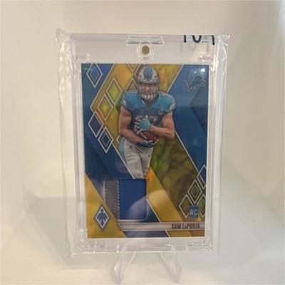 Panini 2023 Phoenix Sam LaPorta Rookie Memorabilia #RME-SLP Detroit Lions /50