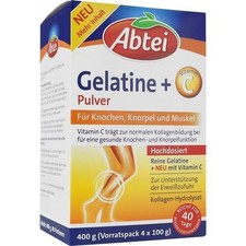 ABTEI Gelatine Plus Vitamin C Pulver, 400 g PZN 15570602