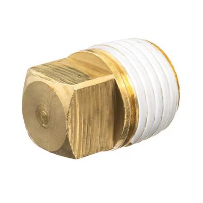 Brass Square Head Plug, Male Npt, Zusa-Pf-10713