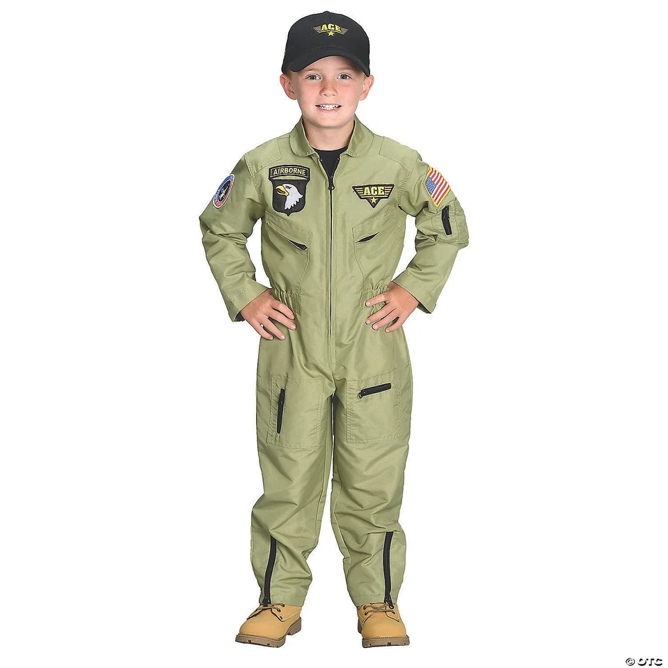 Boy's Fighter Pilot Costume - Aeromax - Image 3 of 3