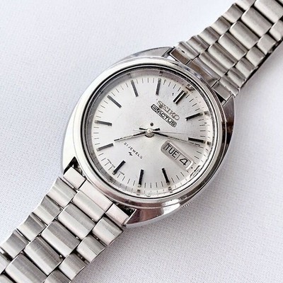 Seiko 5 Actus Automatic 21 Jewels Day-Date Mens Vintage Watch Japan
