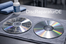 Disc Reparatur für CD DVD PS1 PS2 XBOX 360 Wii Spiele Polieren Schleifen Repair