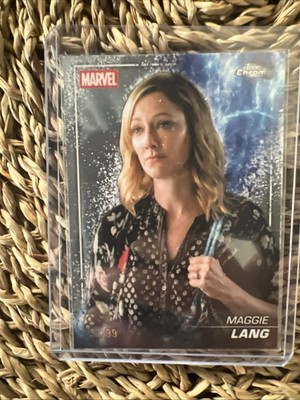2025 Topps Chrome Marvel Studios The Snap Variation /99 Maggie Lang #S-93