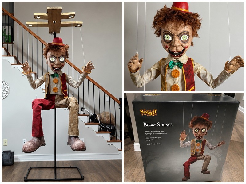 Spirit Halloween 2024 Bobby Strings Animatronic w/ Original Box - $230